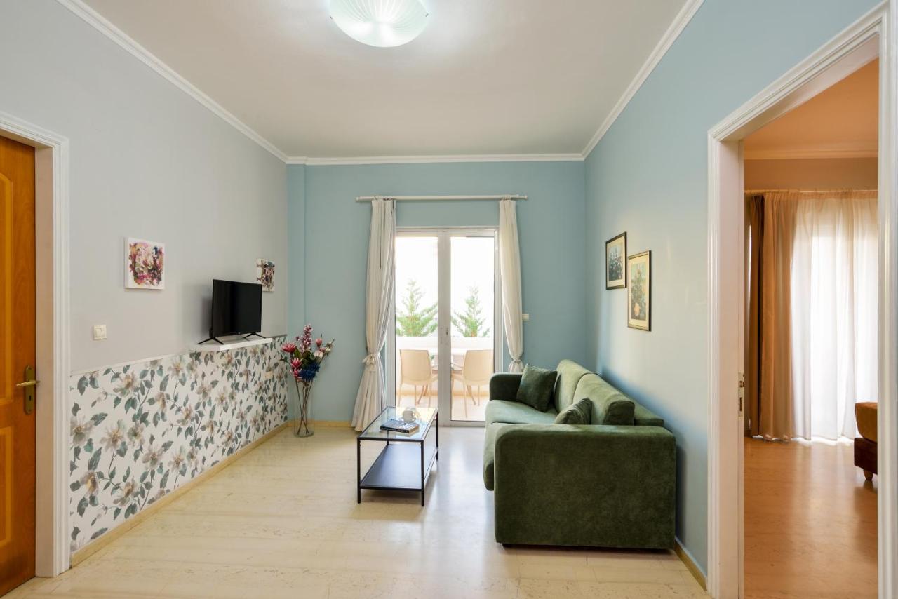 Poseidon Apartments Kato Daratso Buitenkant foto