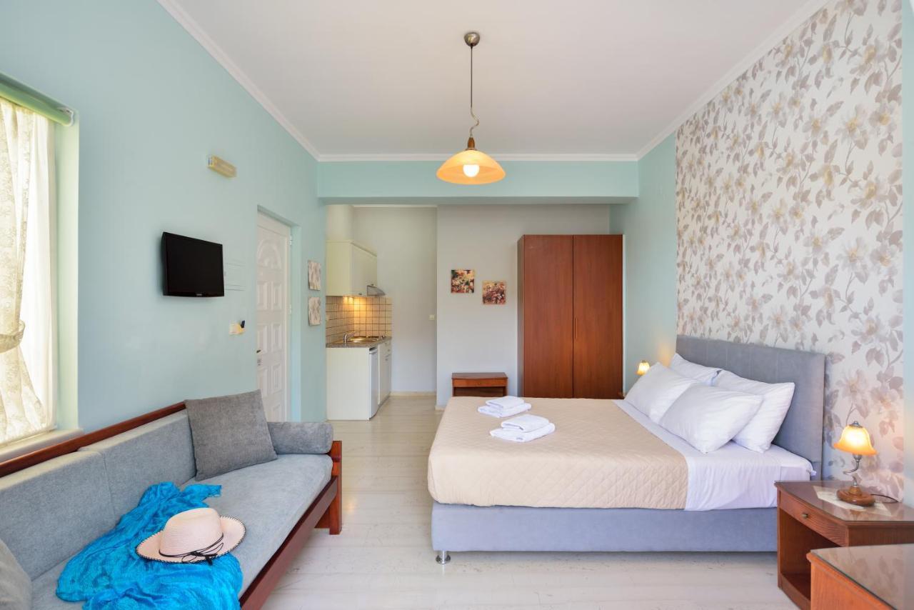 Poseidon Apartments Kato Daratso Buitenkant foto