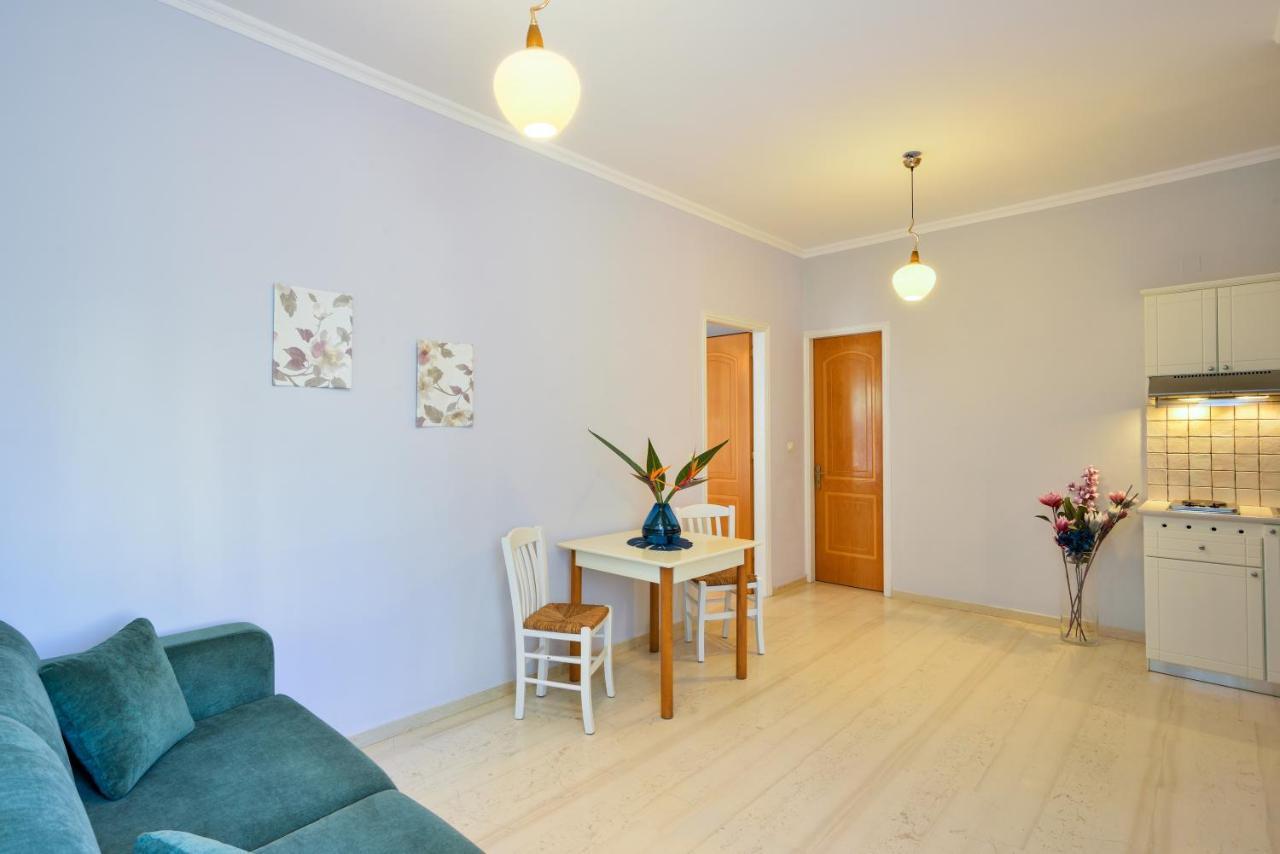 Poseidon Apartments Kato Daratso Buitenkant foto