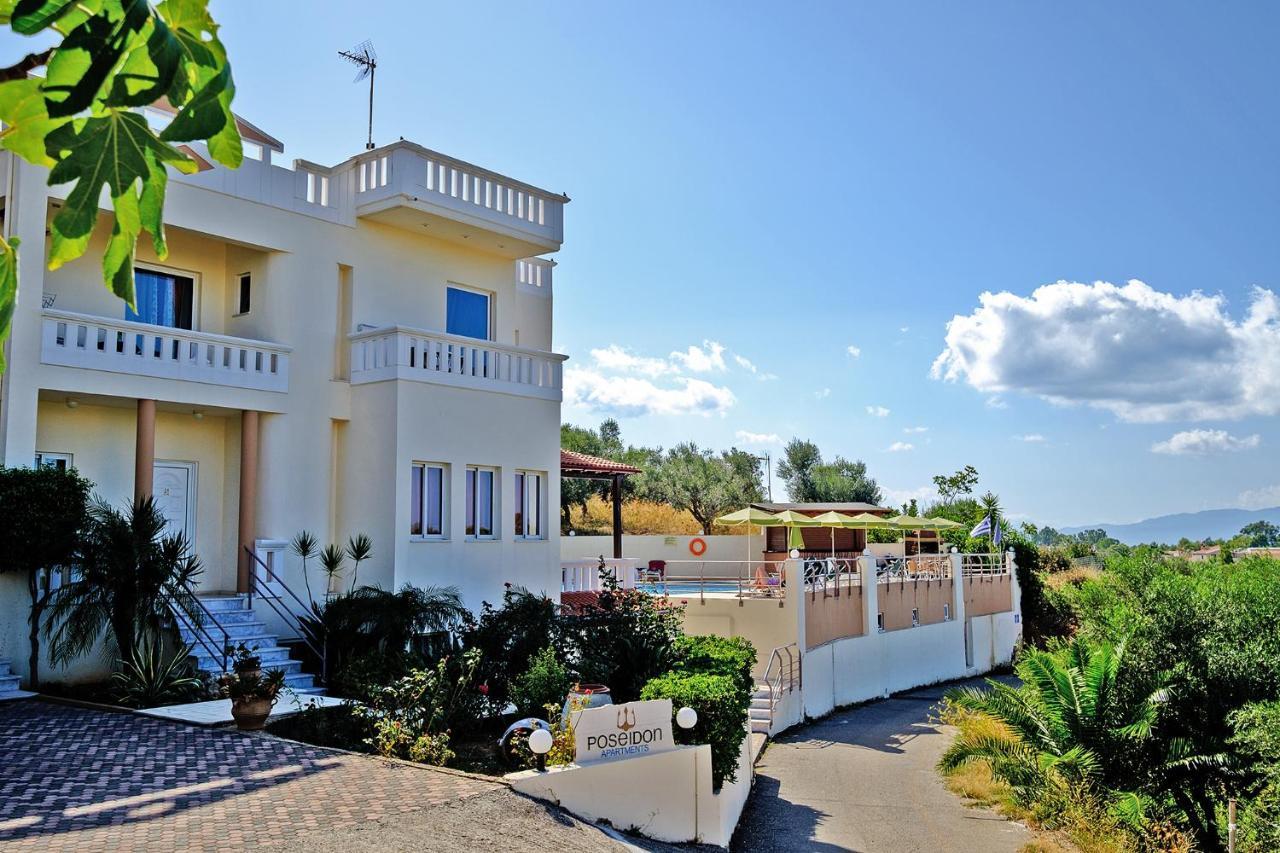 Poseidon Apartments Kato Daratso Buitenkant foto