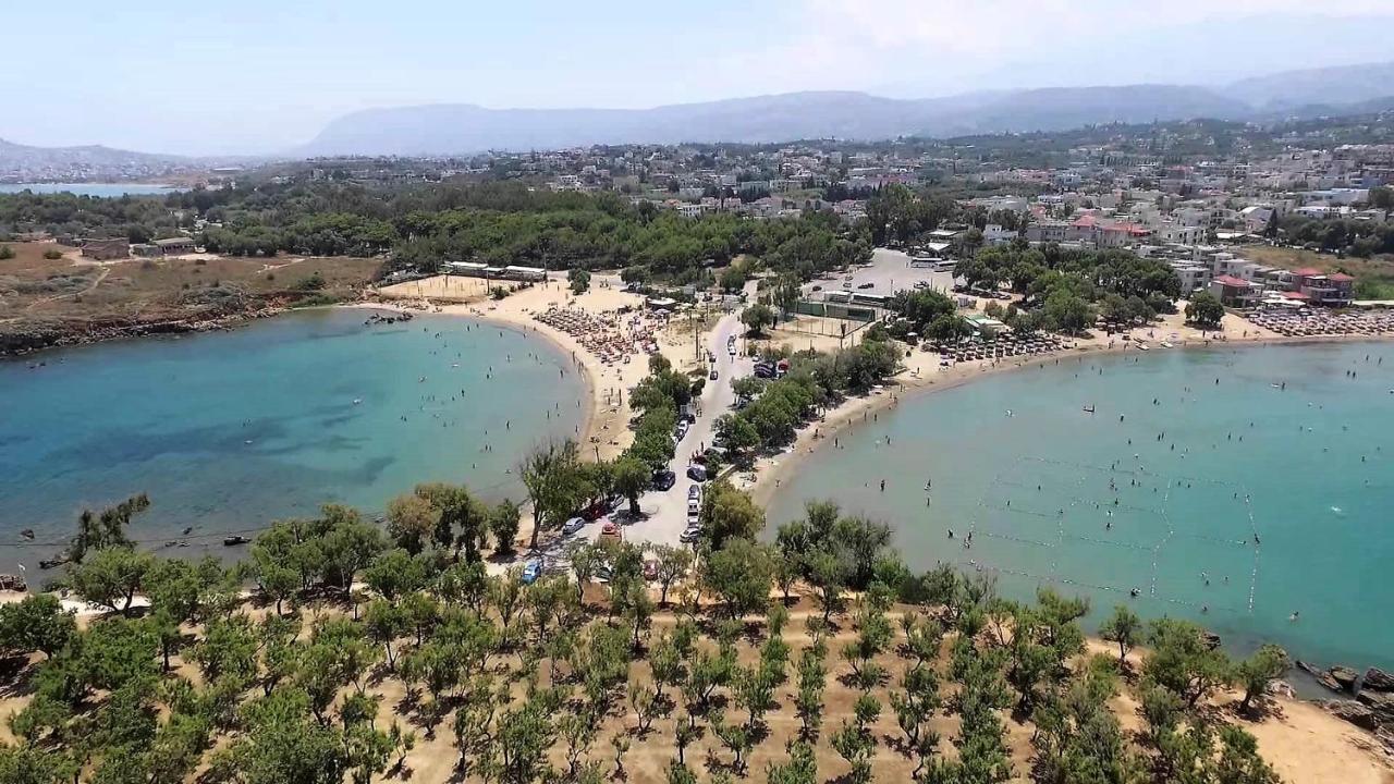Poseidon Apartments Kato Daratso Buitenkant foto