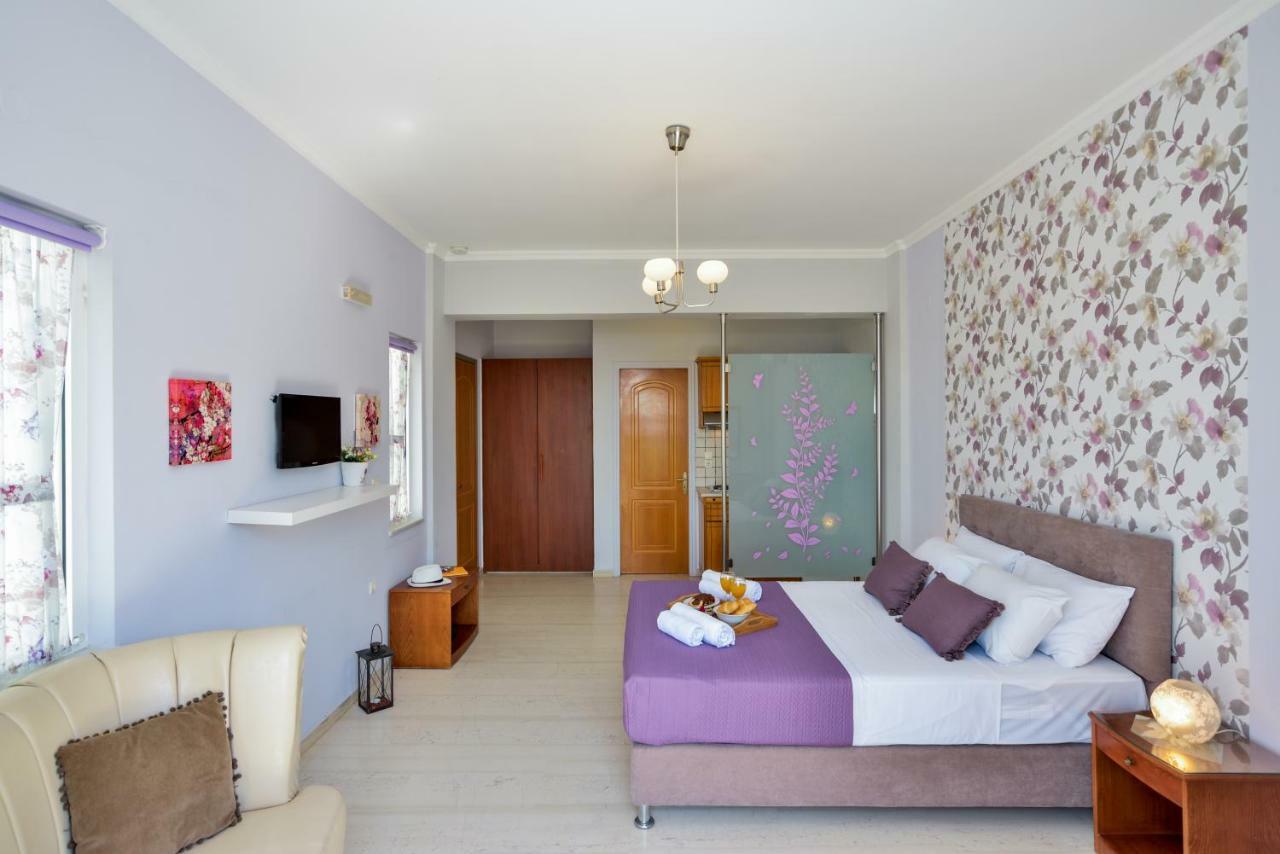 Poseidon Apartments Kato Daratso Buitenkant foto