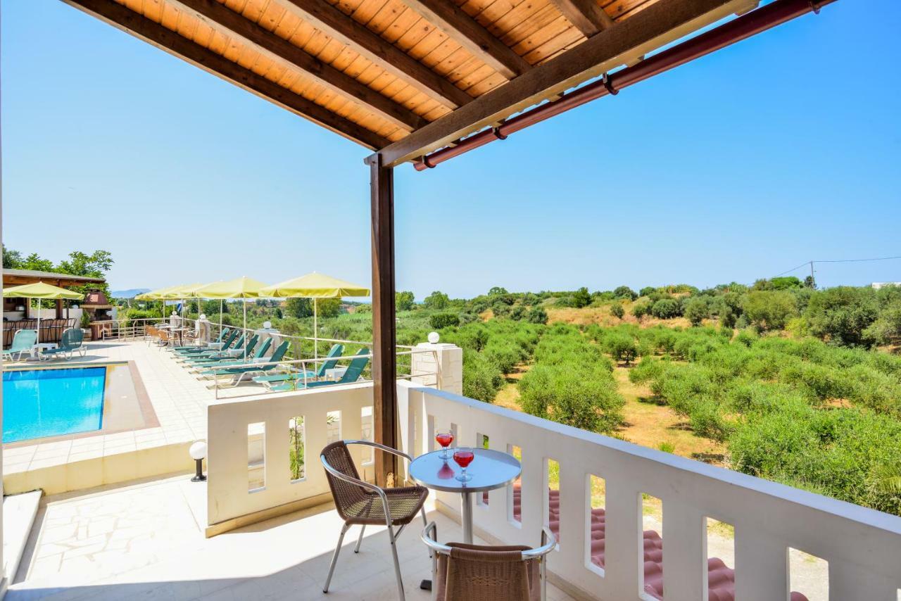 Poseidon Apartments Kato Daratso Buitenkant foto