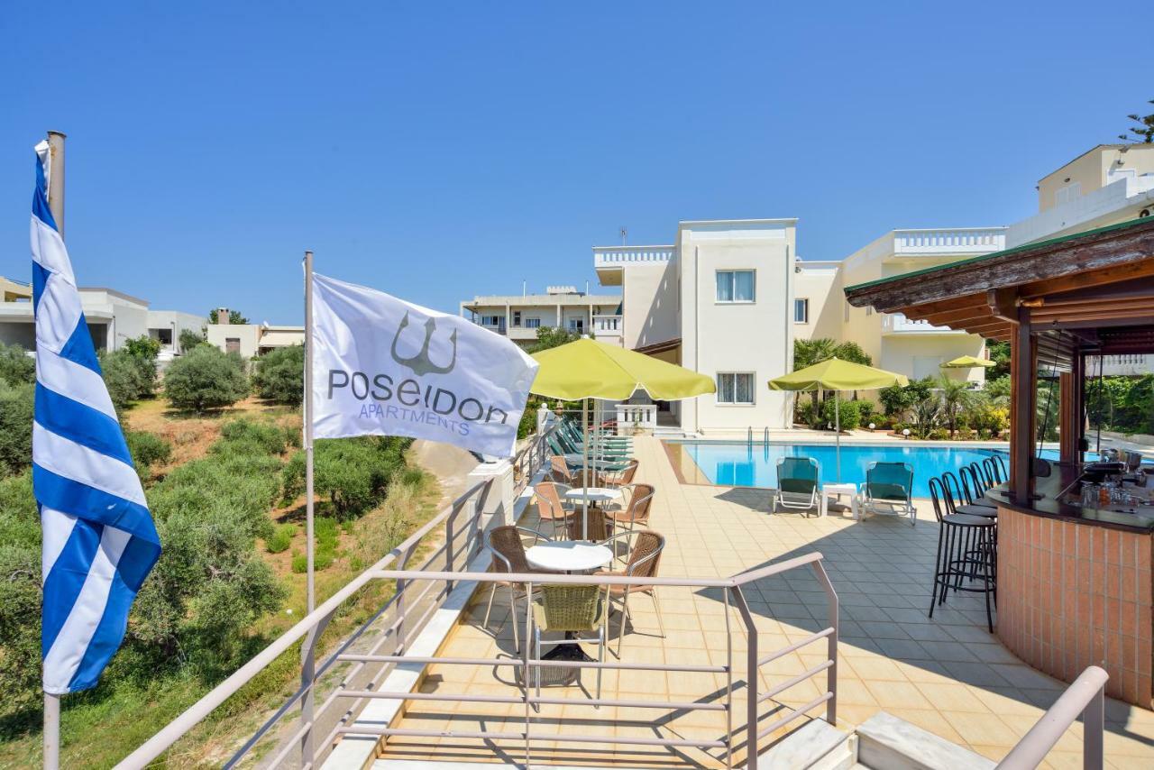 Poseidon Apartments Kato Daratso Buitenkant foto