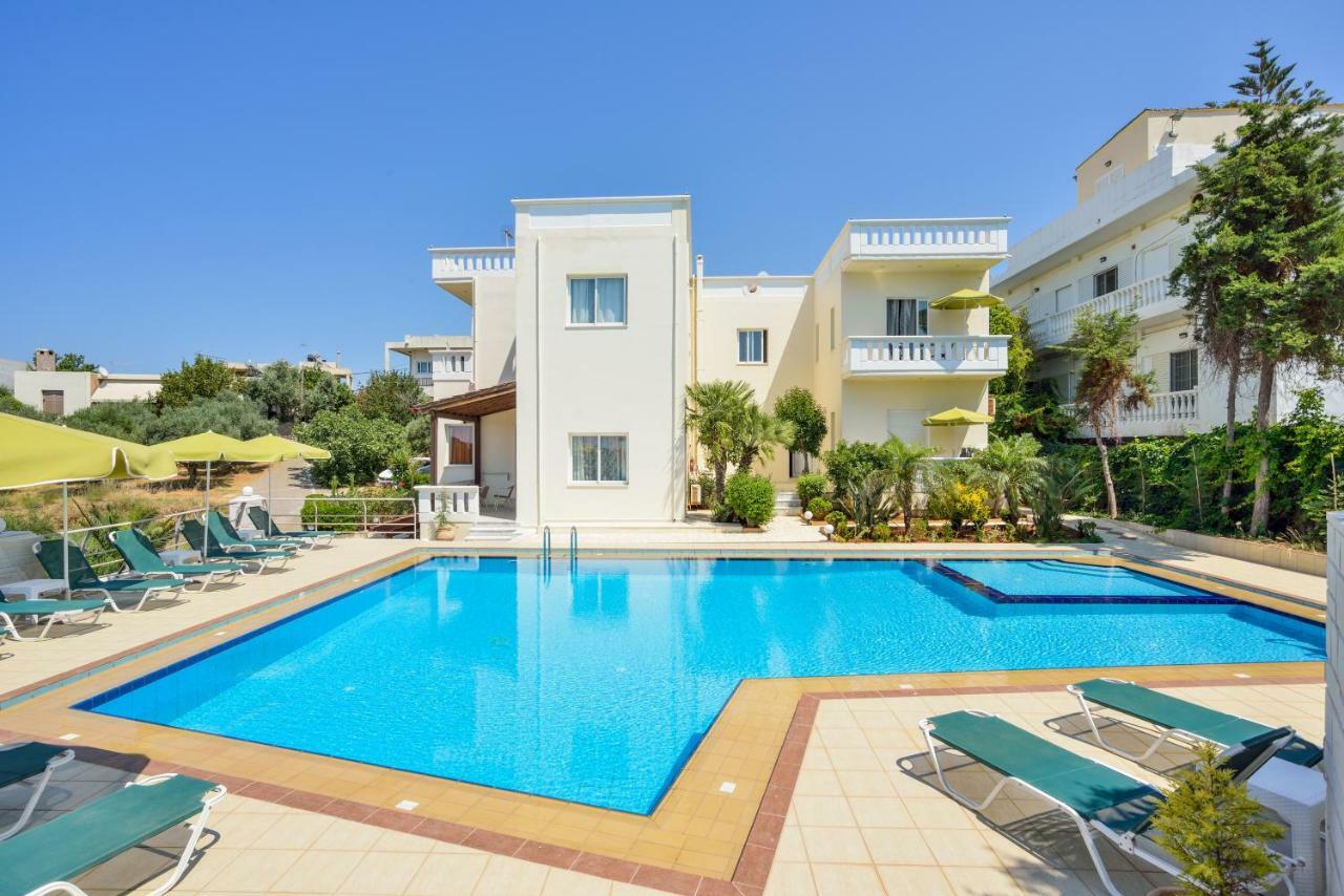 Poseidon Apartments Kato Daratso Buitenkant foto