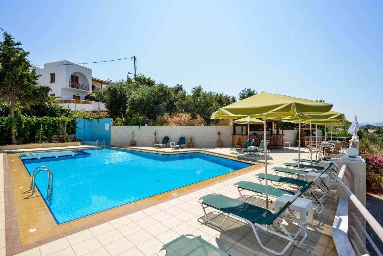 Poseidon Apartments Kato Daratso Buitenkant foto